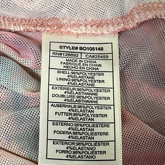 Steve Madden Women's Dahlia Cowl Neck Sleeveless Bodysuit Size L Mobwife - Picture 12 of 13